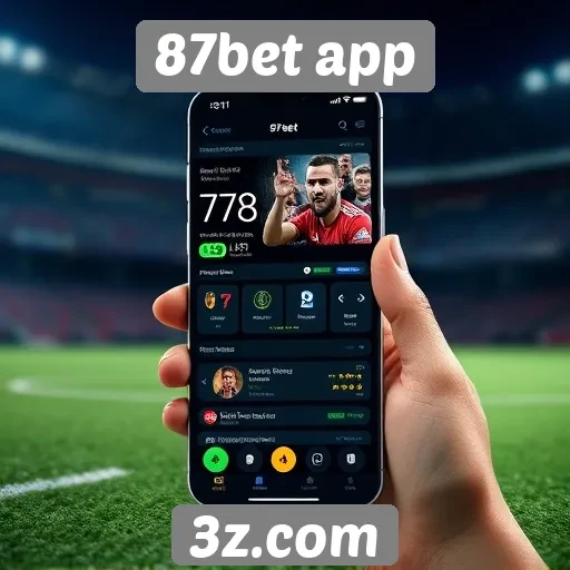 Plataforma 87bet app se destaca pela experiência do usuário